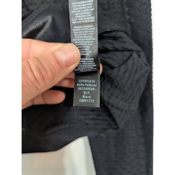 Koral Sofia Netz Pullover Womens L Athleisure Breezy Sweatshirt Workout Travel - Picture 8 of 9